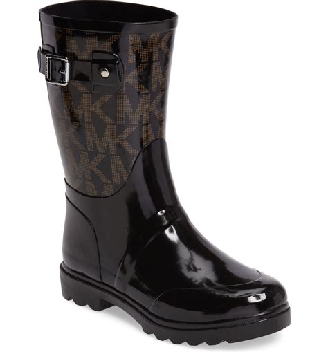 michael kors mid rain boots|Michael Kors women rain boots.